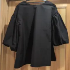 新品　タグ付き パリフワ バックリボン 七分袖 coca コカ