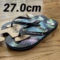 QUIKSILVER ビーチサンダル 27cm　新品　夏　ビーサンのサムネイル