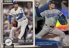 大谷翔平 山本由伸 Topps MLB カード 2枚セット ドジャース - メルカリ