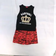 BABYDOLL ノースリーブタンクトップ 110cmセット