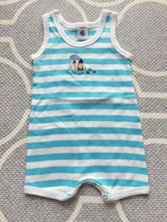 【Petit Bateau】60cm ロンパース