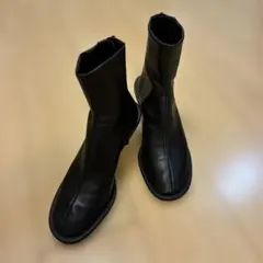 値下げ【PIPPICHIC】ブラックレザーブーツ