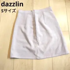 dazzlin 淡いピンク チェック柄 タイトスカート