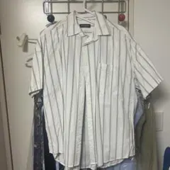 RAG MACHINE ストライプ 半袖シャツ Mサイズのサムネイル