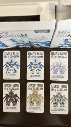QMSV MINI Hi-νガンダム ノーマル6種のサムネイル
