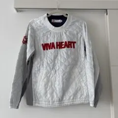 VIVA HEART キルティング長袖トレーナー