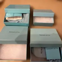 Tiffany & Co. ギフトボックス 4個セット