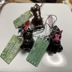 ✰︎競馬 ストラップ カラテ ペイシャエス ミスニューヨーク 3点セット✰︎