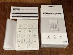 3COINS ワイヤレステンキー Wireless Numeric Keypad