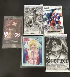 ワンピースカード　バンダイフェス　5点セット