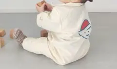 新品未使用　韓国子ども服　サロペット　monbebe Aosta