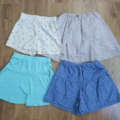 美品☆　140　H＆M　マザウェイズ　ロペピクニック　ショートパンツ　４枚セット