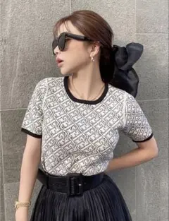 dior ディオール ショートスリーブニット 高田麻紀子 - メルカリ