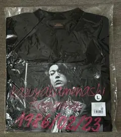 【L】亀梨和也 フォトTシャツ 黒 First Collection 亀梨和也オフィシャルショップ