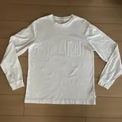 GAP 長袖 ポケットTシャツ ホワイト サイズM