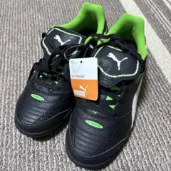 【新品未使用】PUMA エシート フィナーレ TT JR 23.5cm 黒