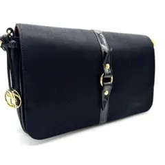 KARL LAGERFELD ブラック ショルダーバッグ 美品のサムネイル