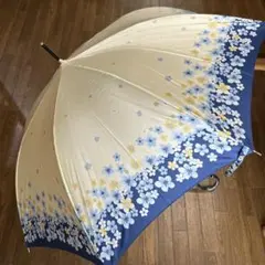 MICHEL KLEIN 雨傘 ジャンプ式長傘 花柄 未使用品のサムネイル