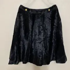 LoungeDress フレアスカート 黒