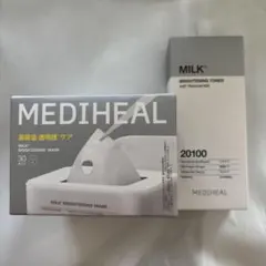 【新品】MEDIHEAL ミルクブライトニングマスク/トナーのサムネイル