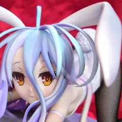 【中古品】ノーゲーム・ノーライフ 白 バニーフィギュア[FREEing]