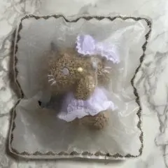 黒猫キティ キラキラ袋 スクイーズ