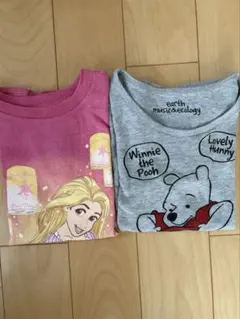 プーさん&ラプンツェルTシャツ　120cmのサムネイル