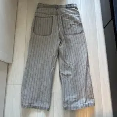 BLESSU ブレスユー　バギーデニム　ストライプ　美品