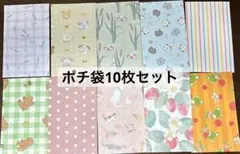 ポチ袋④ 10枚セット かわいい系 ランダム ハンドメイド お年玉やお祝いに