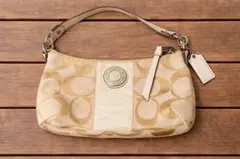 COACH コーチ シグネチャー ワンショルダーバッグ ミニ ハンドバッグ