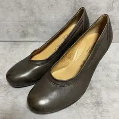 【ガボール】（5）コンフォートパンプス ダークブラウン レザーのサムネイル