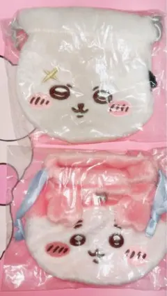 おかお巾着 ラッコ 古本屋 ちいかわ カニちゃん