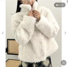 【新品】プードルファージャケットホワイト