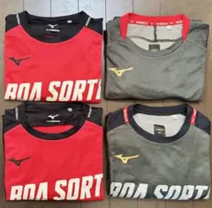 【最終】Mizuno Morelia 長袖シャツ 4点セット