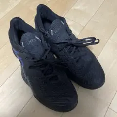 ASICS バスケットボールシューズ ブラック/ブルー