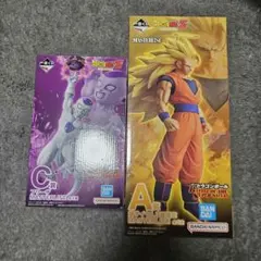 ドラゴンボール　一番くじ　A賞超サイヤ人３孫悟空　C賞フリーザ　フィギュアセット