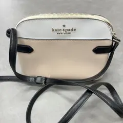 サ*ー様 ケイトスペード ショルダーバッグ ベージュ×ブラック