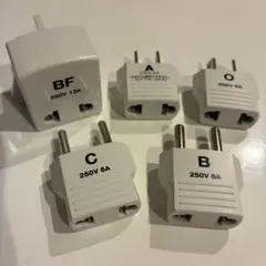 해외 여행용 변압기 세트 변압기 플러그 250V 6A BF A B C O