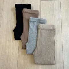 monmimi他　リブパンツ4枚セット