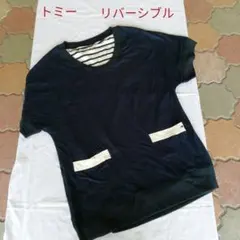 TOMMY リバーシブル　カットソー　Mサイズ