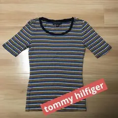 トミーヒルフィガーボーダーTシャツのサムネイル