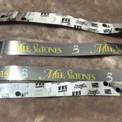 SixTONES MILESixTONES 銀テープ 3本セット - メルカリ