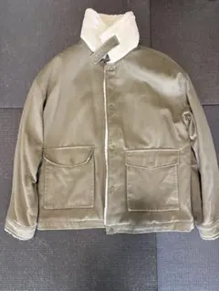 A.P.C. 裏ボア コットンツイルジャケット ミリタリー - メルカリ
