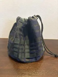 ⭐️ホワイトマウンテニアリング　CHECK JACQUARD KINCHAKU