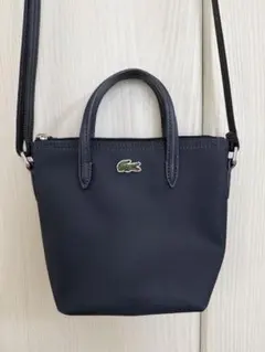 LACOSTE 라코스테 2WAY 미니 토트 네이비 숄더백