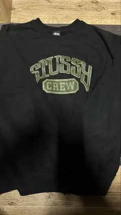 STUSSY CREWロゴ トレーナー　スウェット