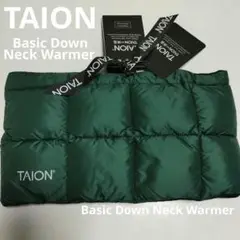 未使用 TAION ネックウォーマーBasic Down Neck Warmer