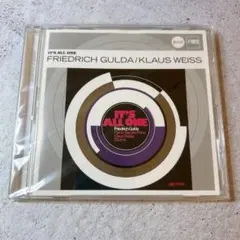 FRIEDRICH GULDA/ IT'S ALL ONE