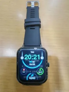 スマートウォッチ ブラック 本体