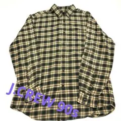 j.Crew 90s ジェイクルー　ネルシャツ　長袖シャツ　ヴィンテージ 古着